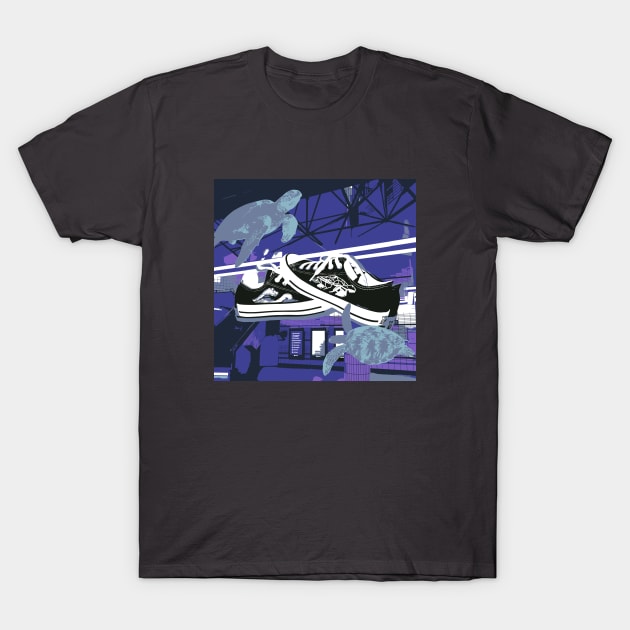 retro trainers design T-Shirt by Kikabreu